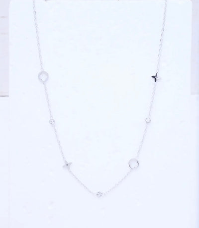 Collier Lucie [ argenté ]