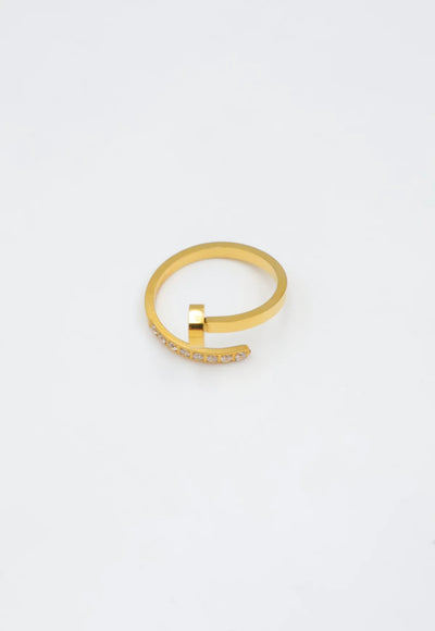 Bague Chloé  [ dorée ]