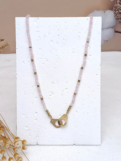 Collier Pamela [ rose ]