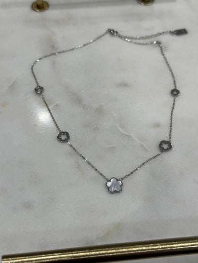 Collier Eva [ argenté ]