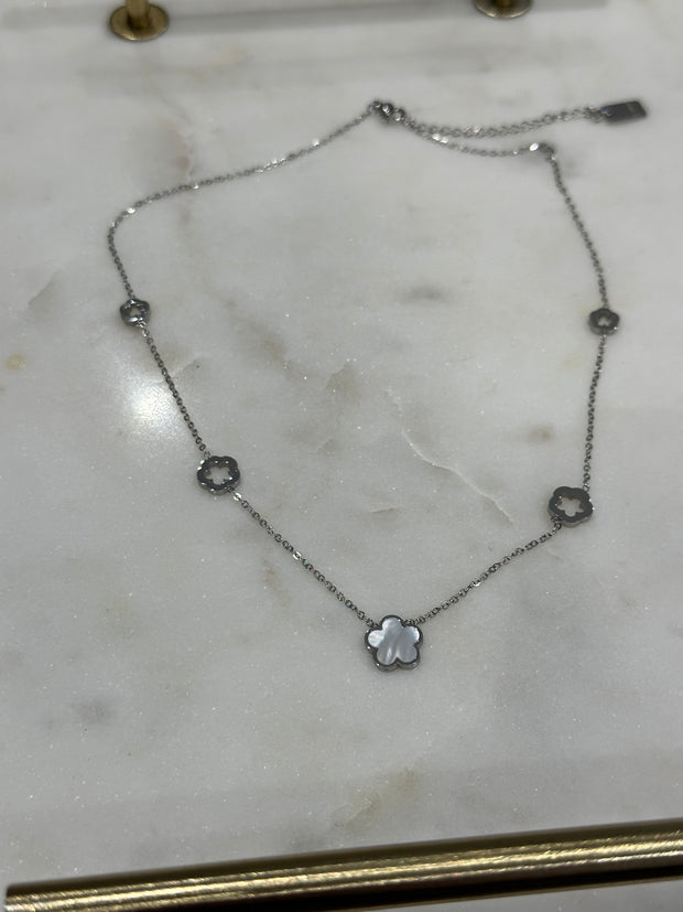 Collier Eva [ argenté ]